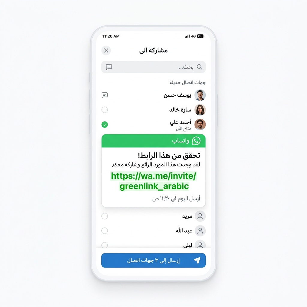 مشاركة الرابط